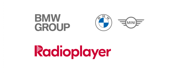 Radioplayer, BMW Group logos