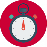 Icon of stopwatch 